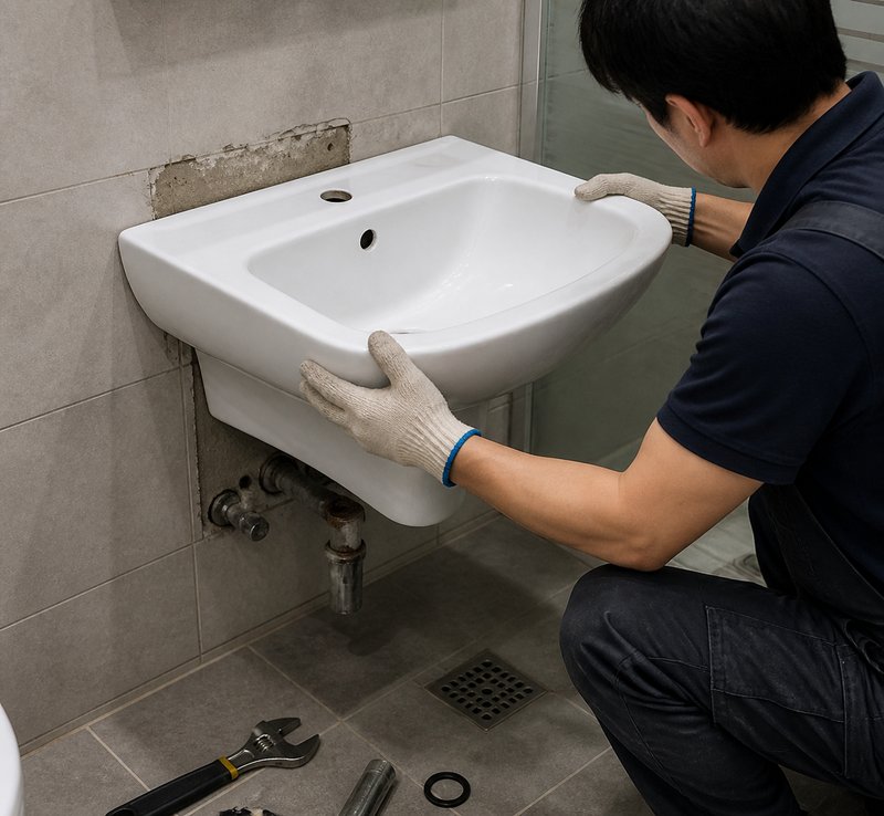 동삭동 수도꼭지