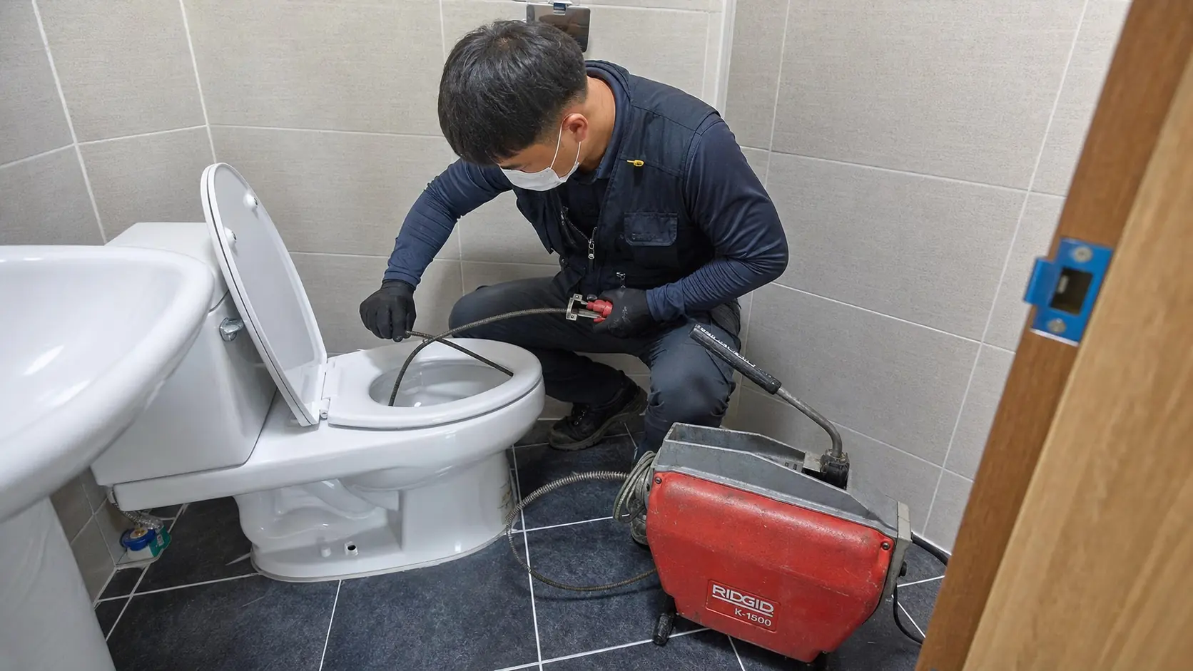 평촌동 변기 뚫음
