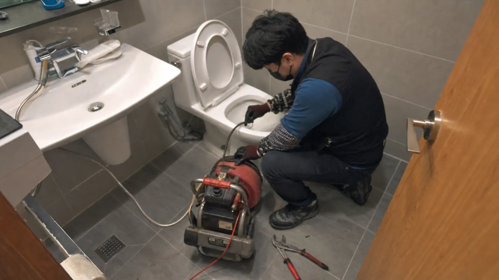 평촌동 변기 뚫음